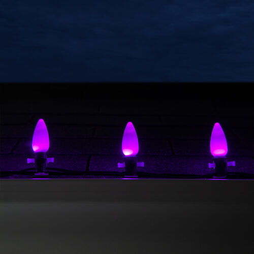 C9 Opaque Purple OptiCore LED Bulbs x25 (Copy)