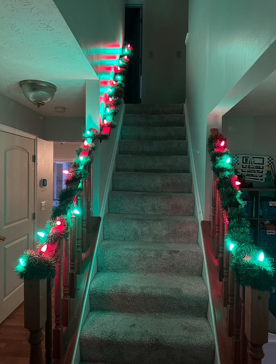 C9 Opaque Multicolor OptiCore LED Bulbs x25